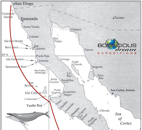 BDX Baja Map
