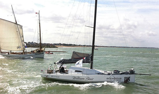 BoDream in the Normandy Channel Race 2012